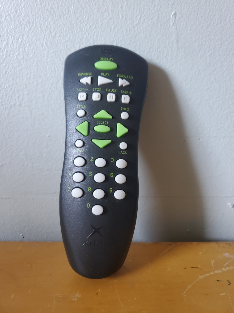 Xbox First Generation Video Game System Remote Controller Black image indicator(2)