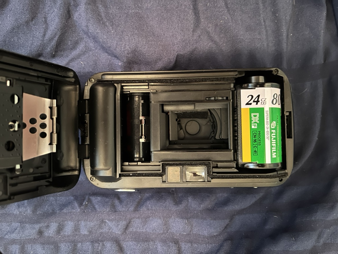 Olympus mju-1 35mm film camera - photo 2