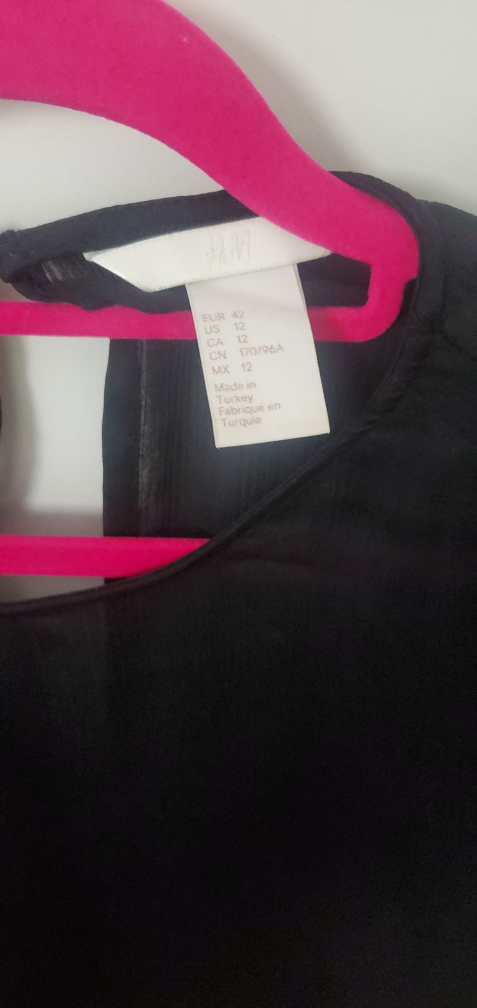 H&M Black Blouse - photo 3