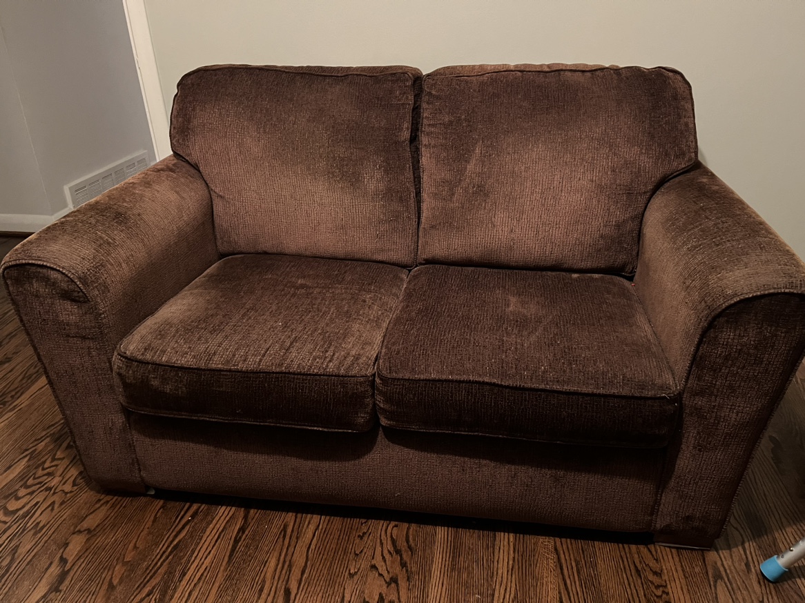 Brown sofa set - photo 4