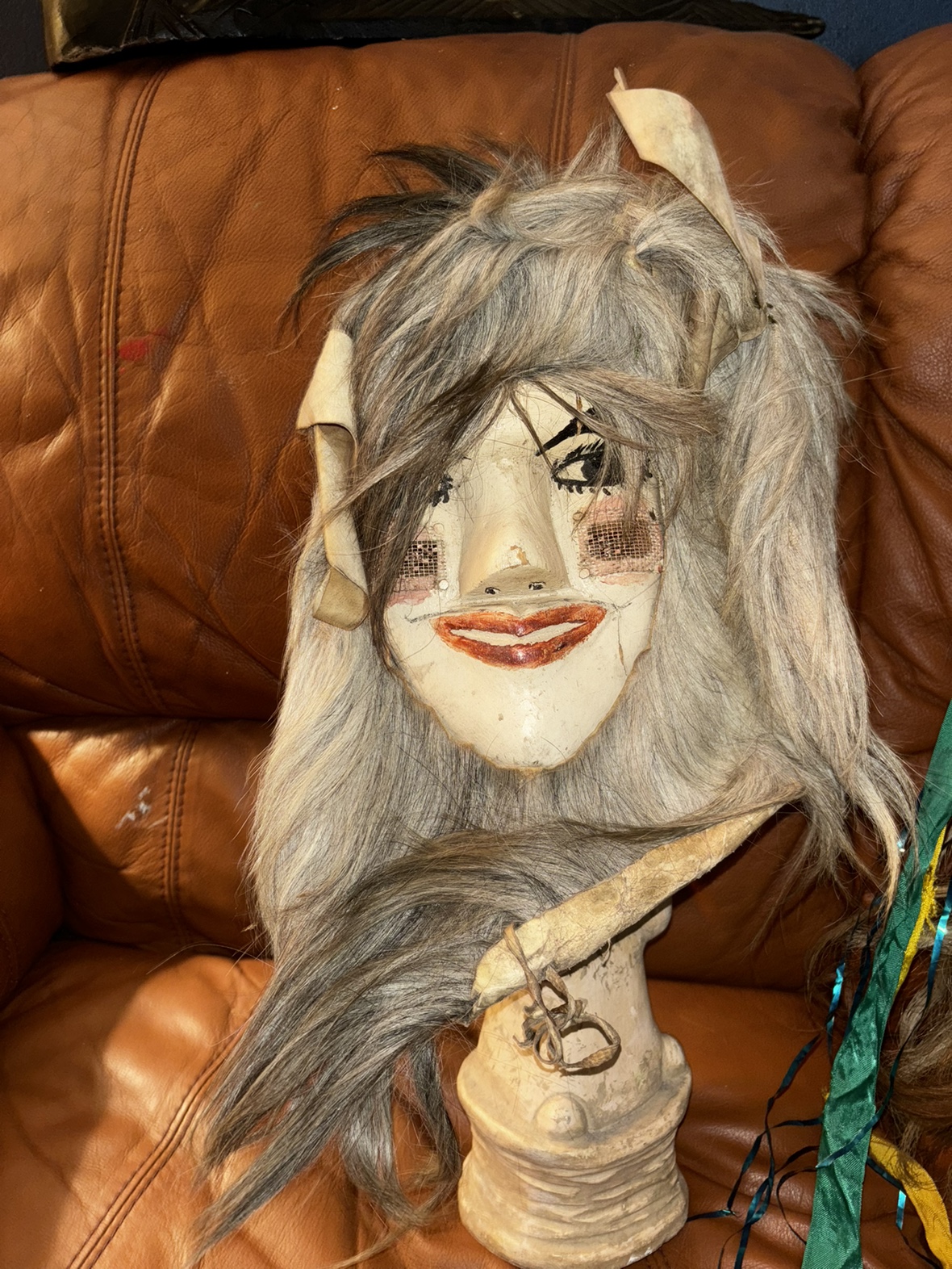 Fantastic rare antique Guatemalan dance masks - photo 3