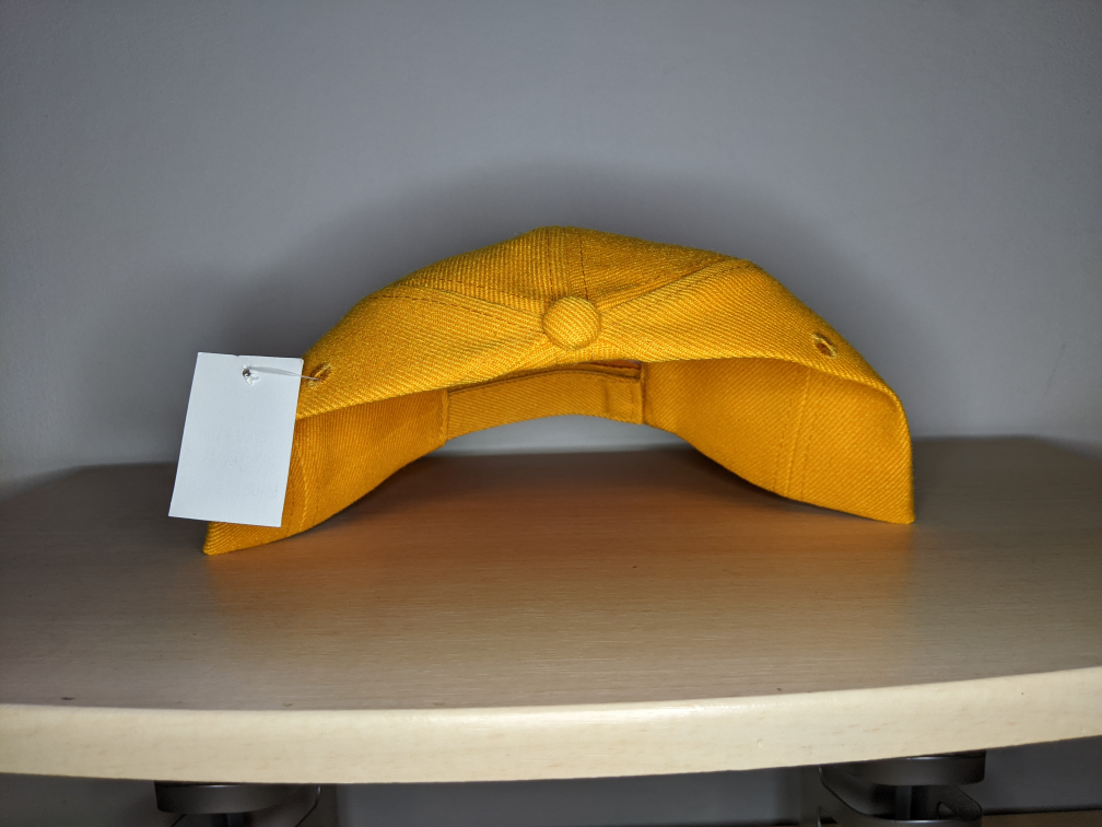 Chevrolet Corvette Logo Cap Hat Adjustable New With Tag Orange image indicator(2)