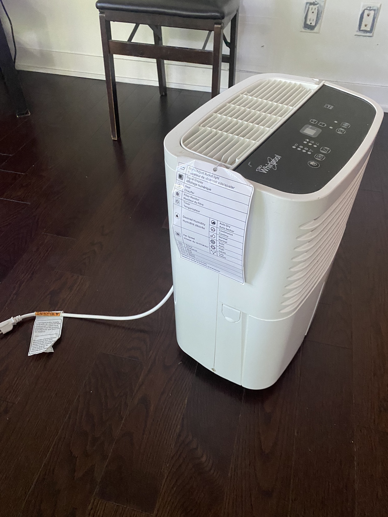 Whirlpool Dehumidifier - photo 3
