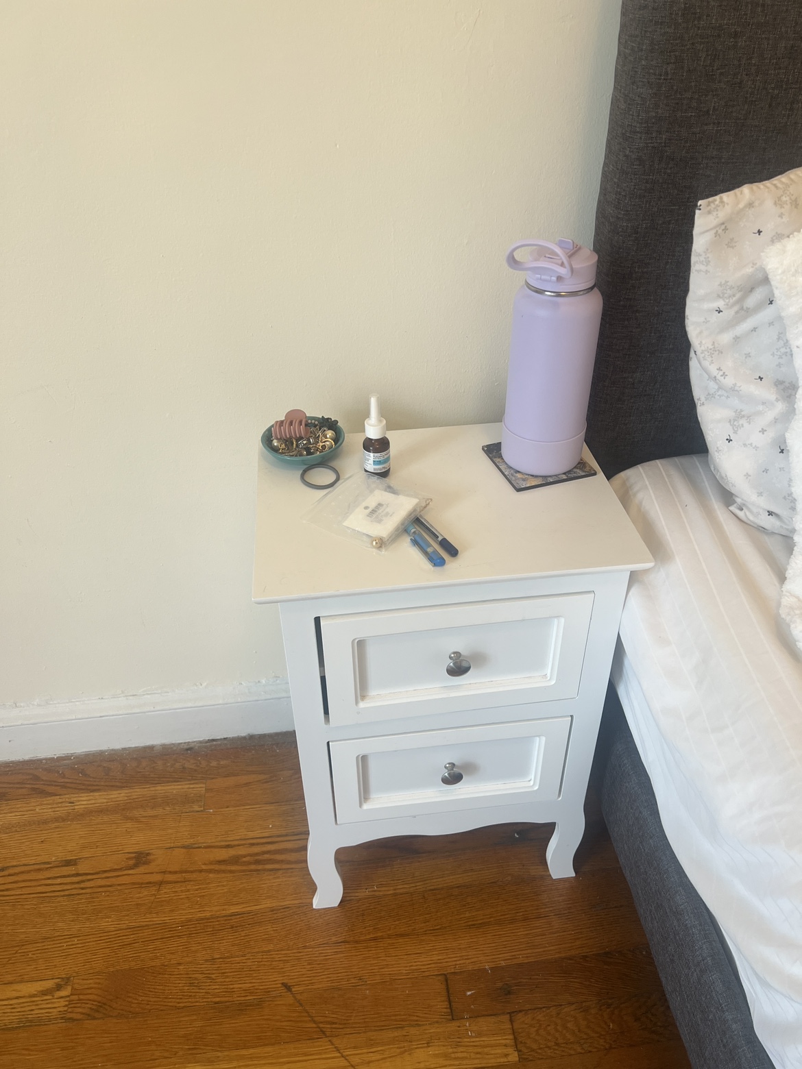Side table// Nightstand