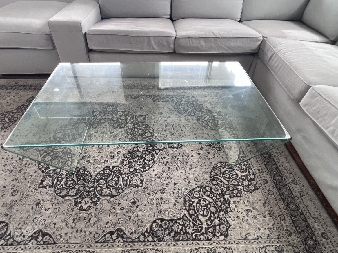 Glass bend table - photo 3