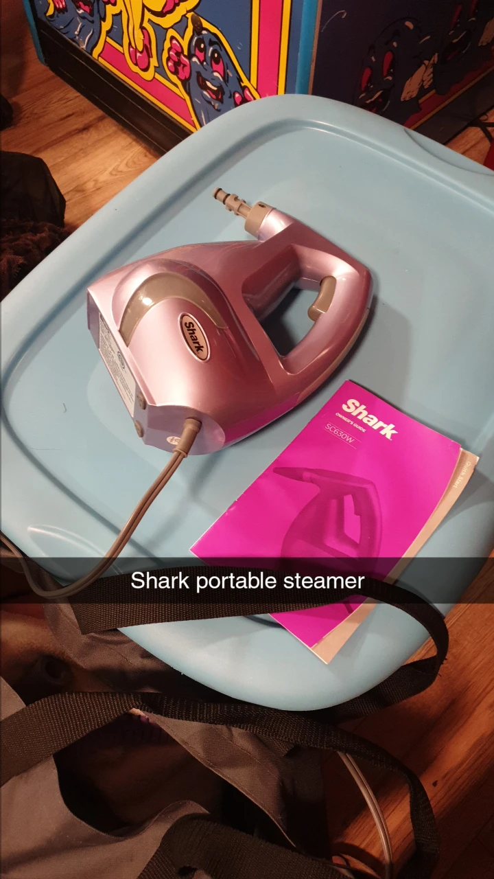 portable shark steamer pocket