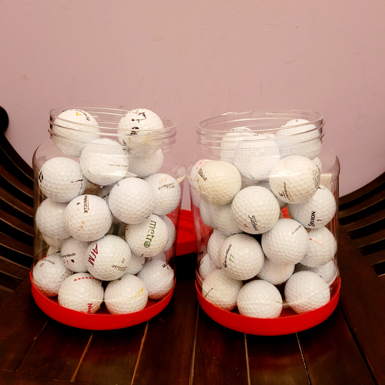 2 Buckets of Used Golf Balls thumbnail