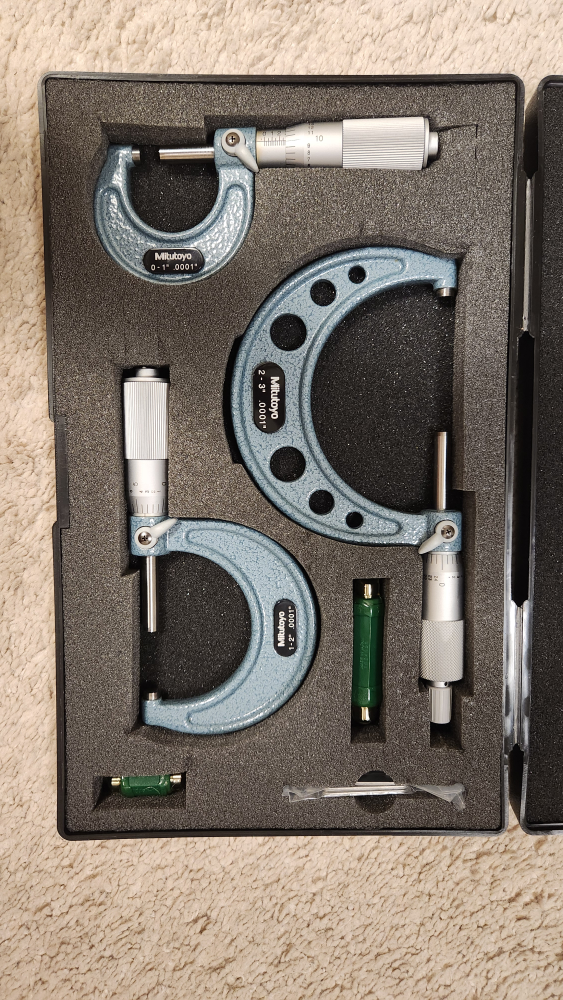 Mitutoyo 103-922 Micrometer Set 🧰