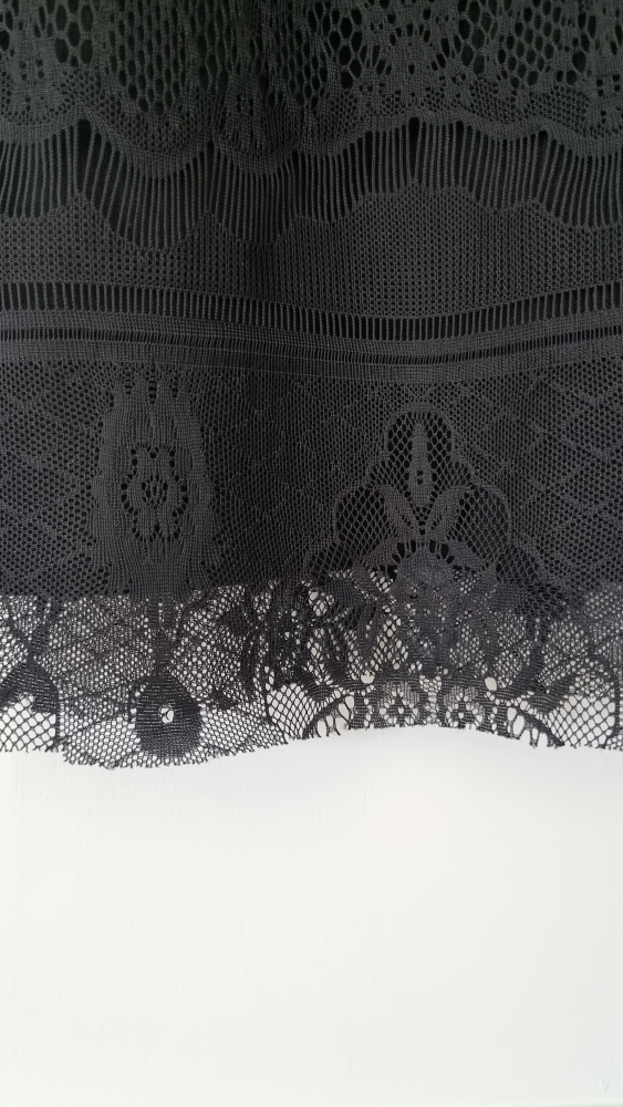 Black Lace Mini Dress - photo 5