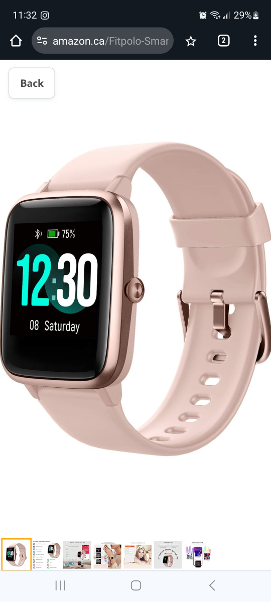 Letsfit Smartwatch and Fitness Tracker