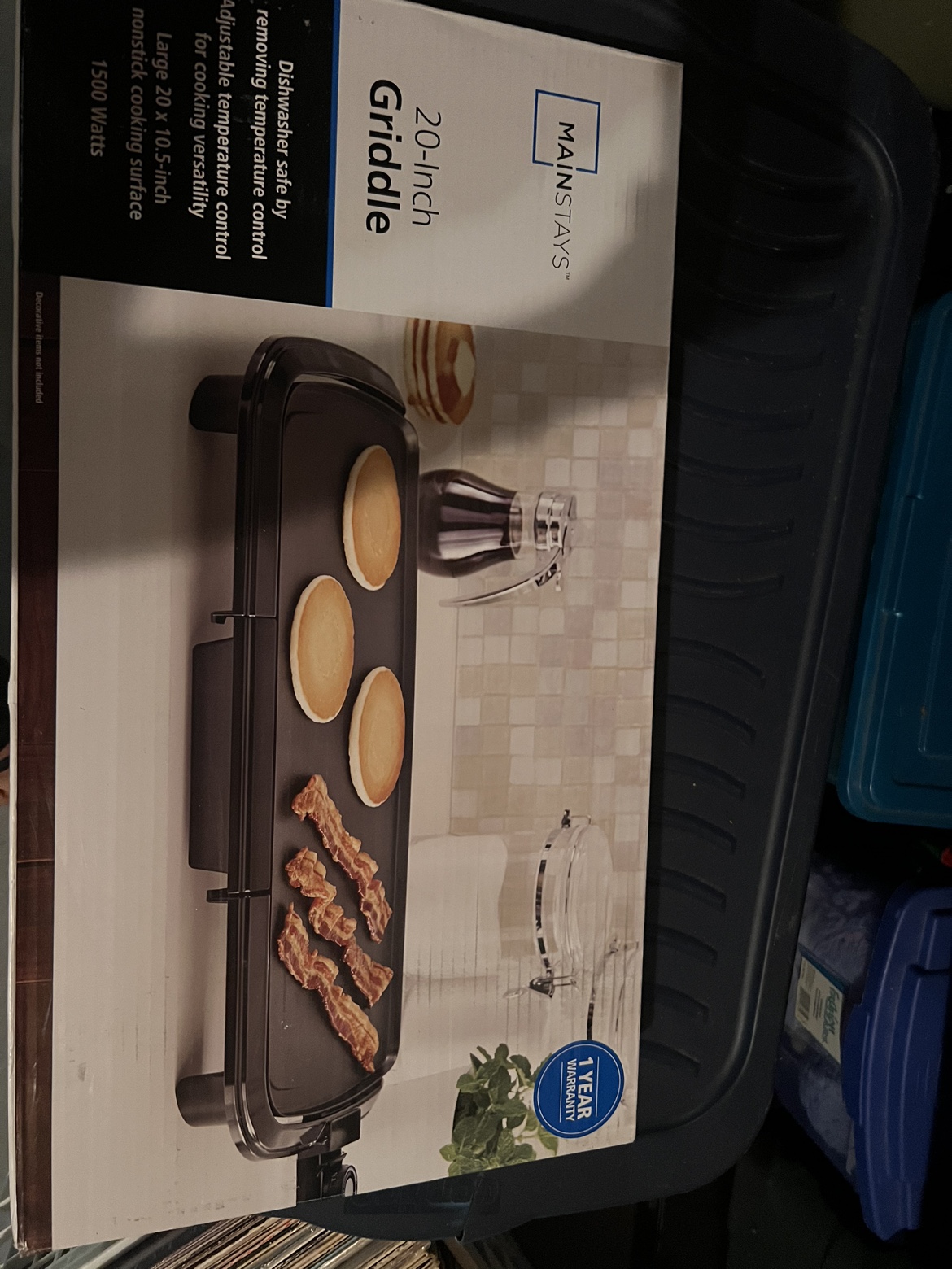 Electric griddle