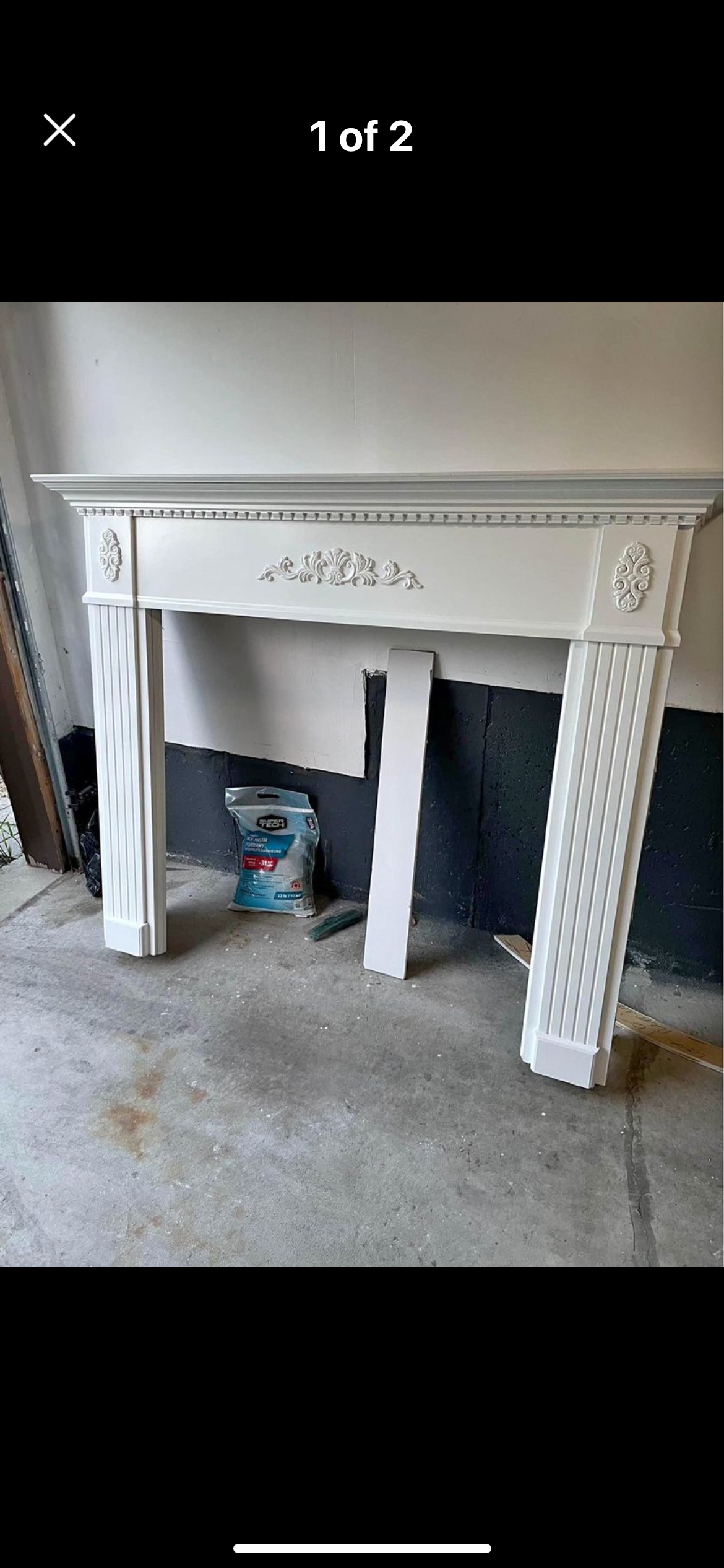Fireplace mantle