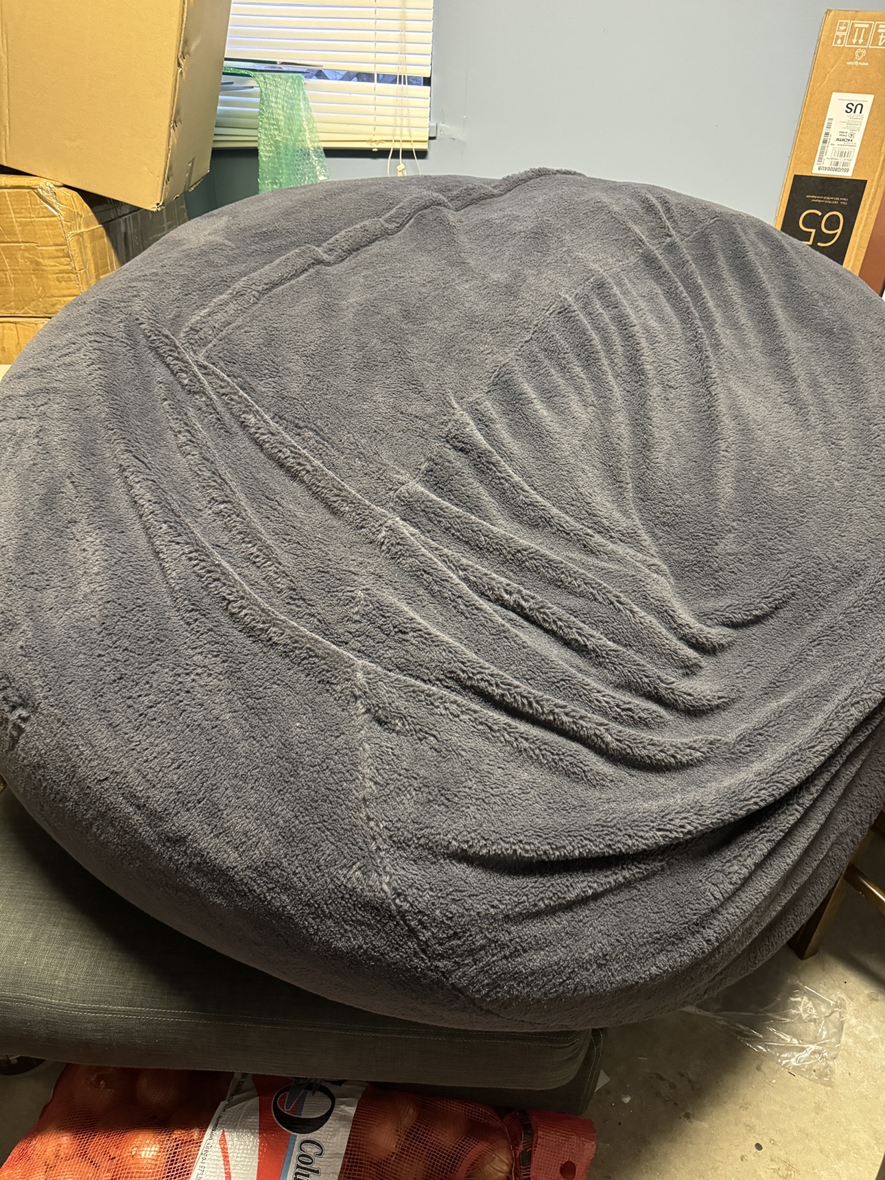 Bean bag luxury faux fur - photo 2