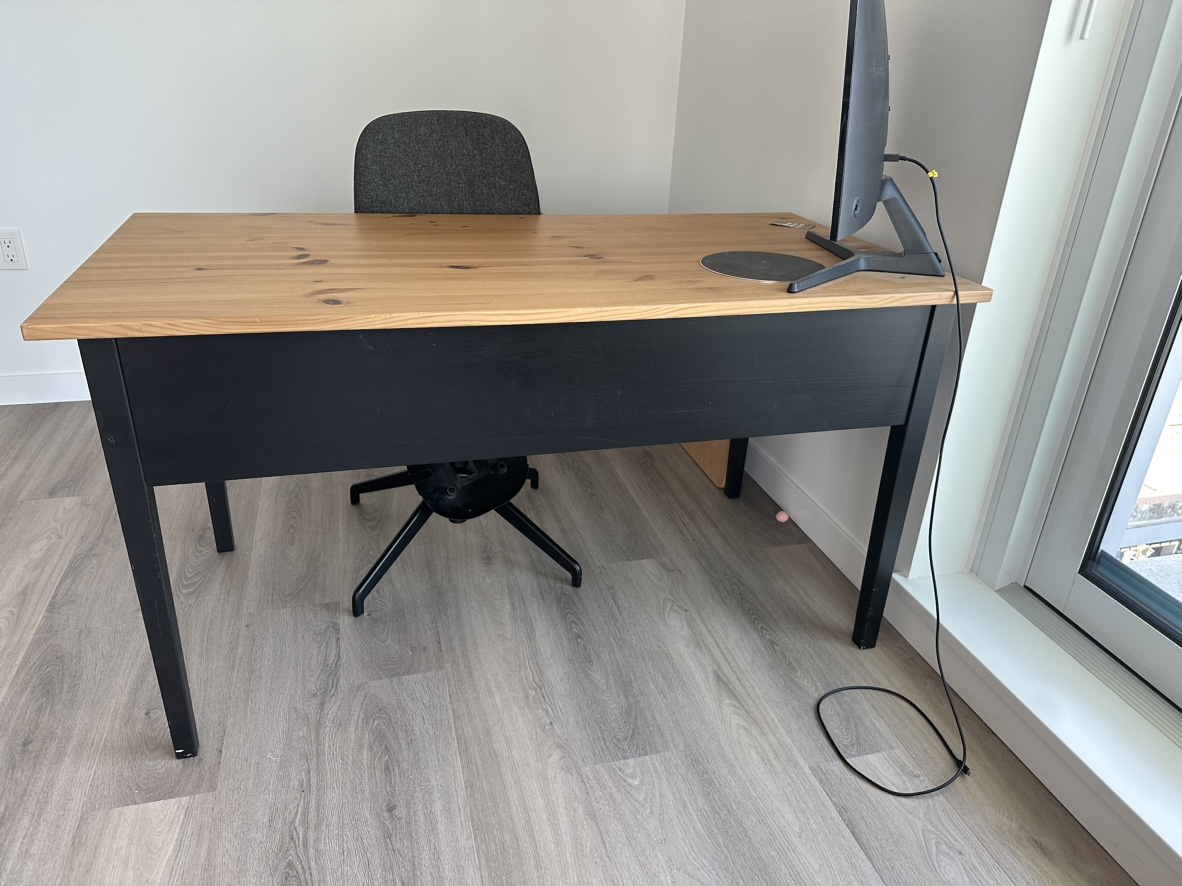 IKEA wooden desk