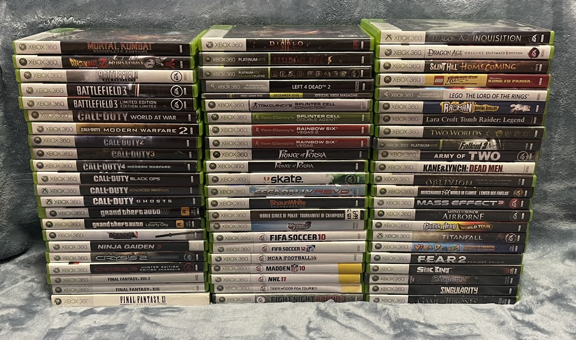 Xbox 360 + 70 games - photo 5