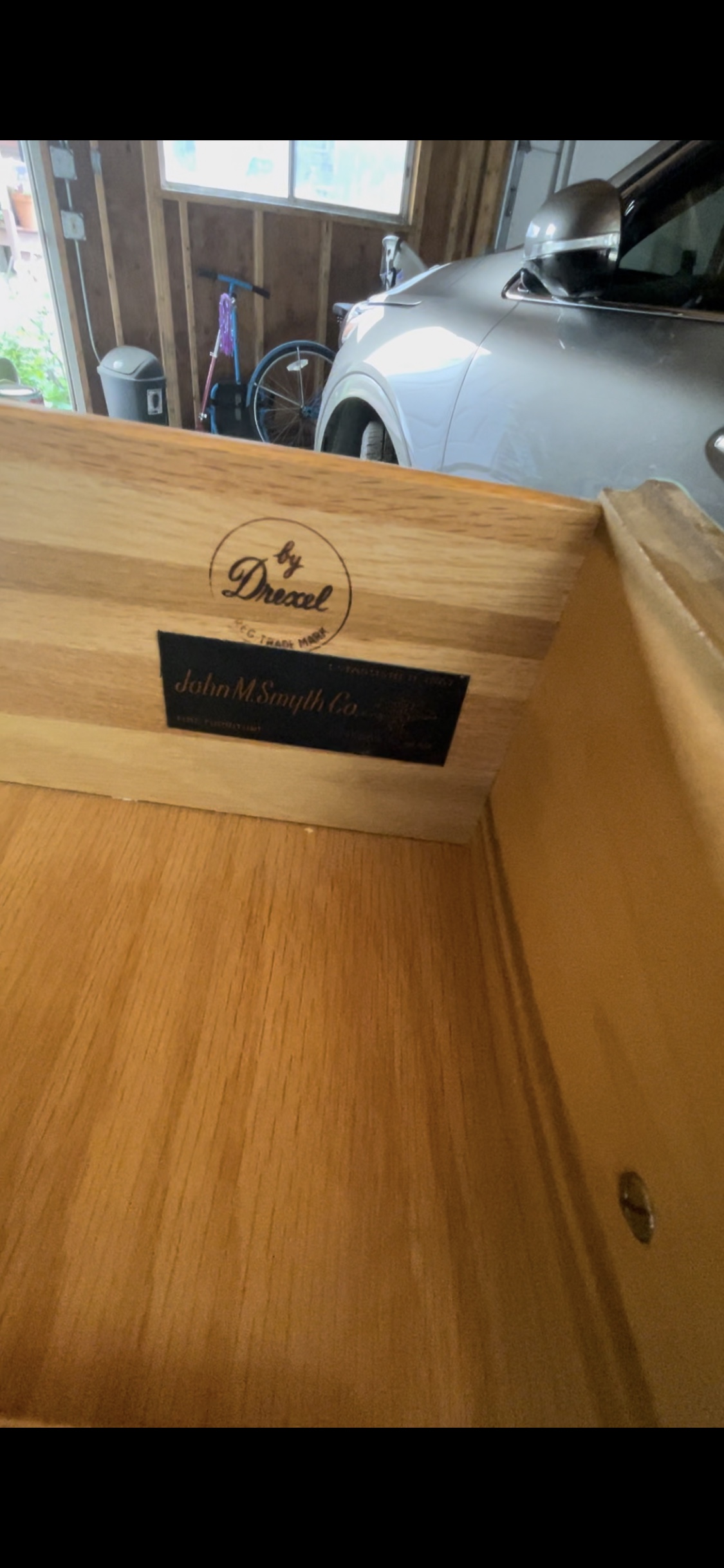 Two dressers and mirror, fully restored antiques - photo 2