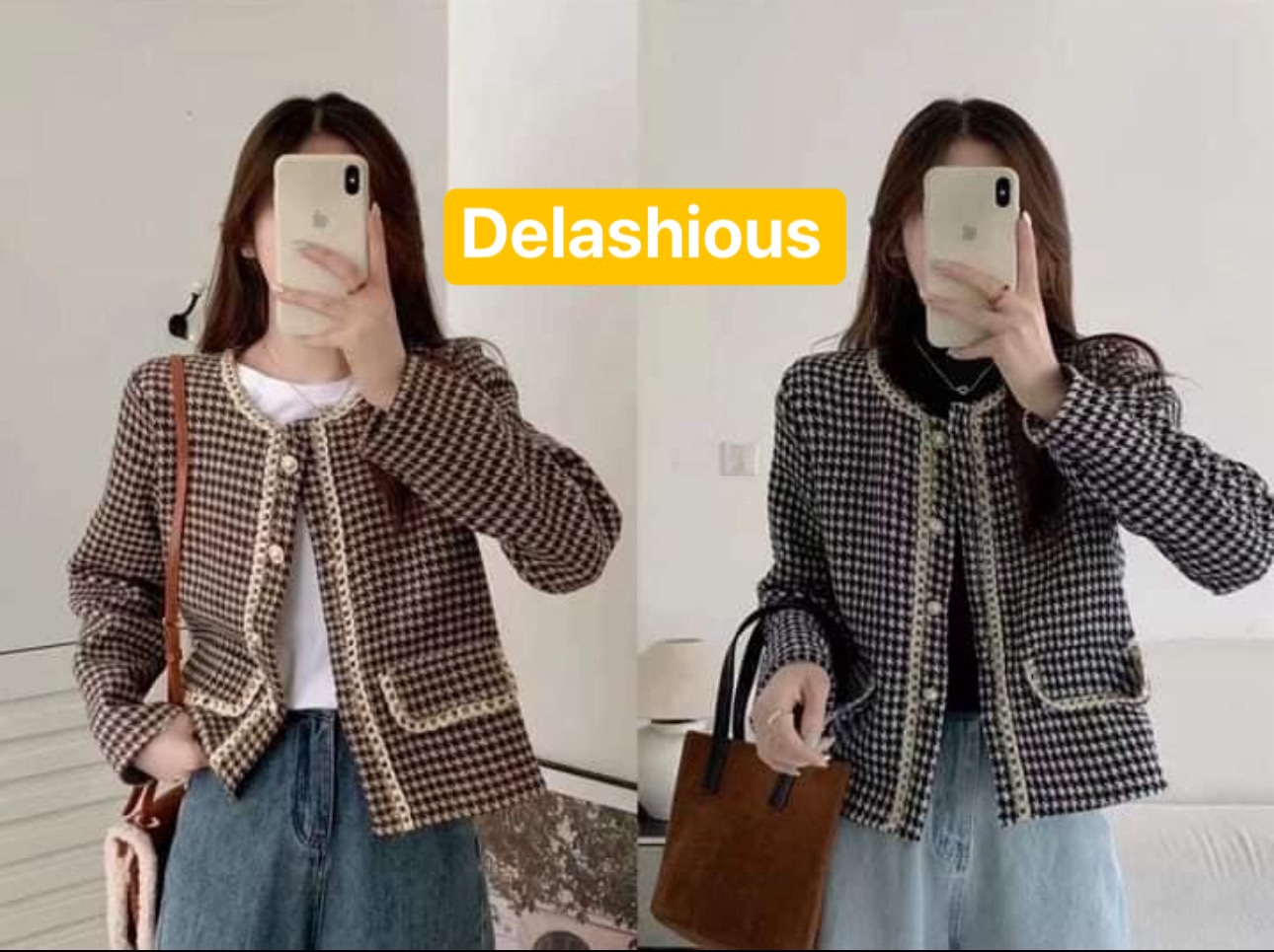 Korean blazer tweed - photo 3