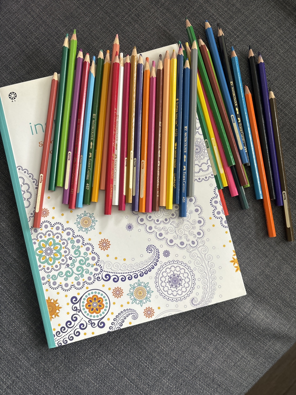 Inspiration 50 mandalas anti-stress book