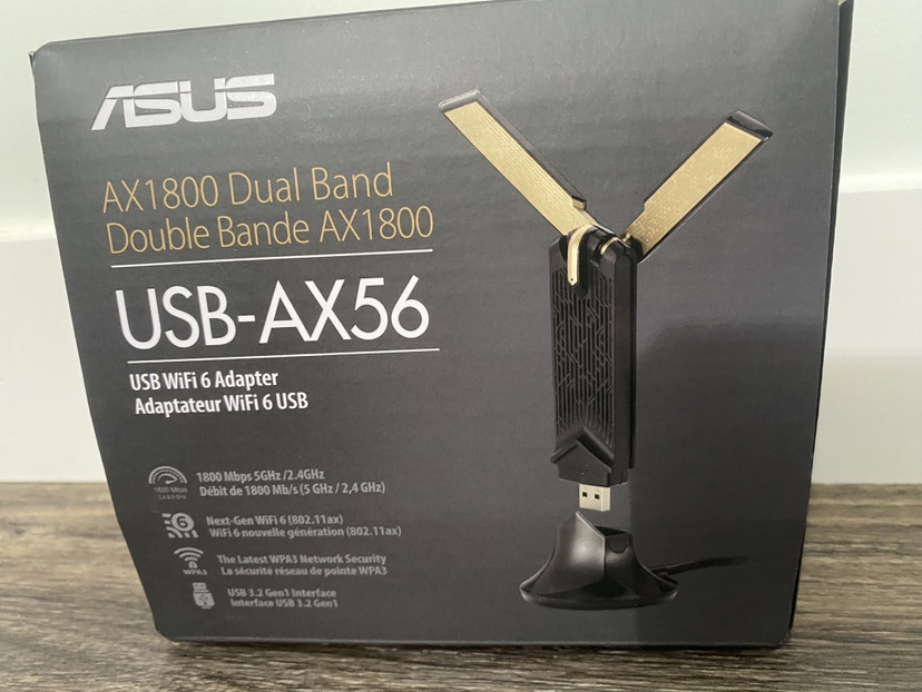 USB-AX56 USB WiFi 6 Adapter