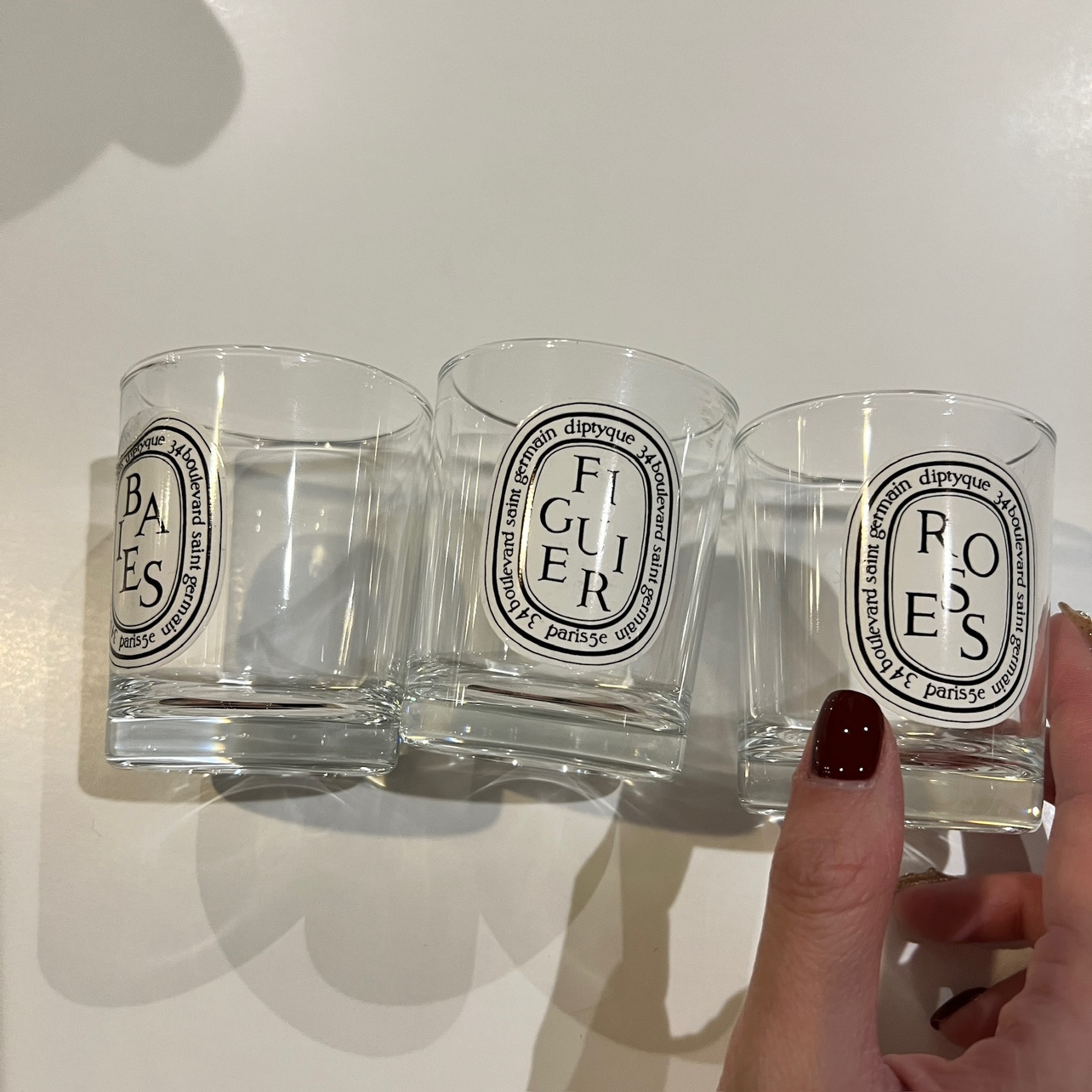 Diptyque mini candle holder
