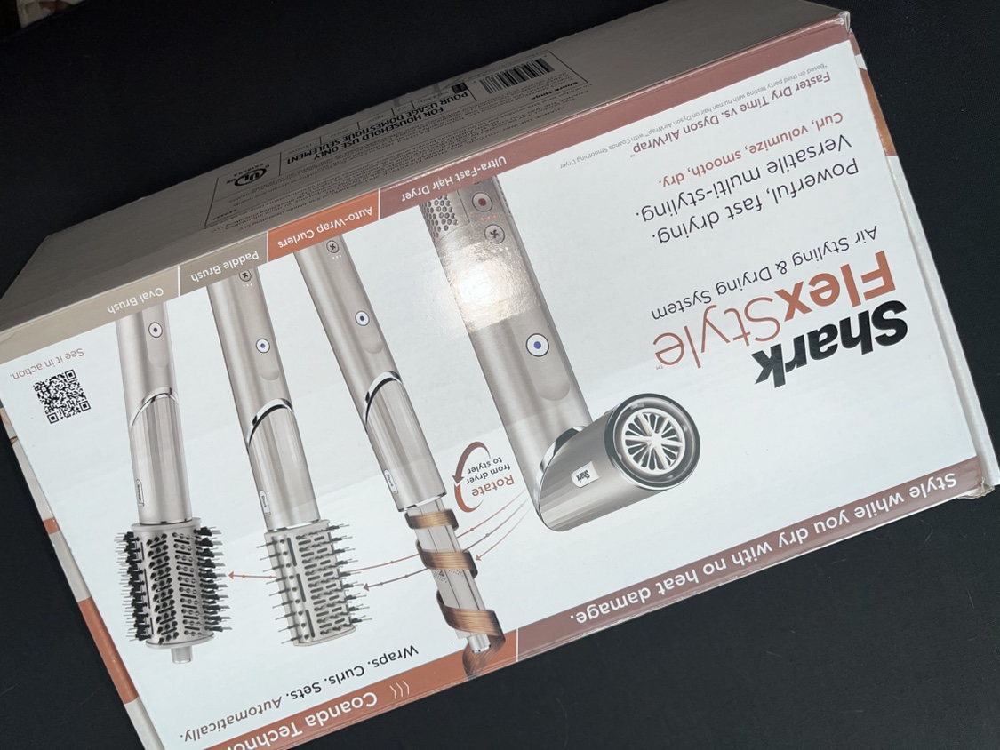 Original SHARK hairstyler in ORIGINAL box. image indicator(6)