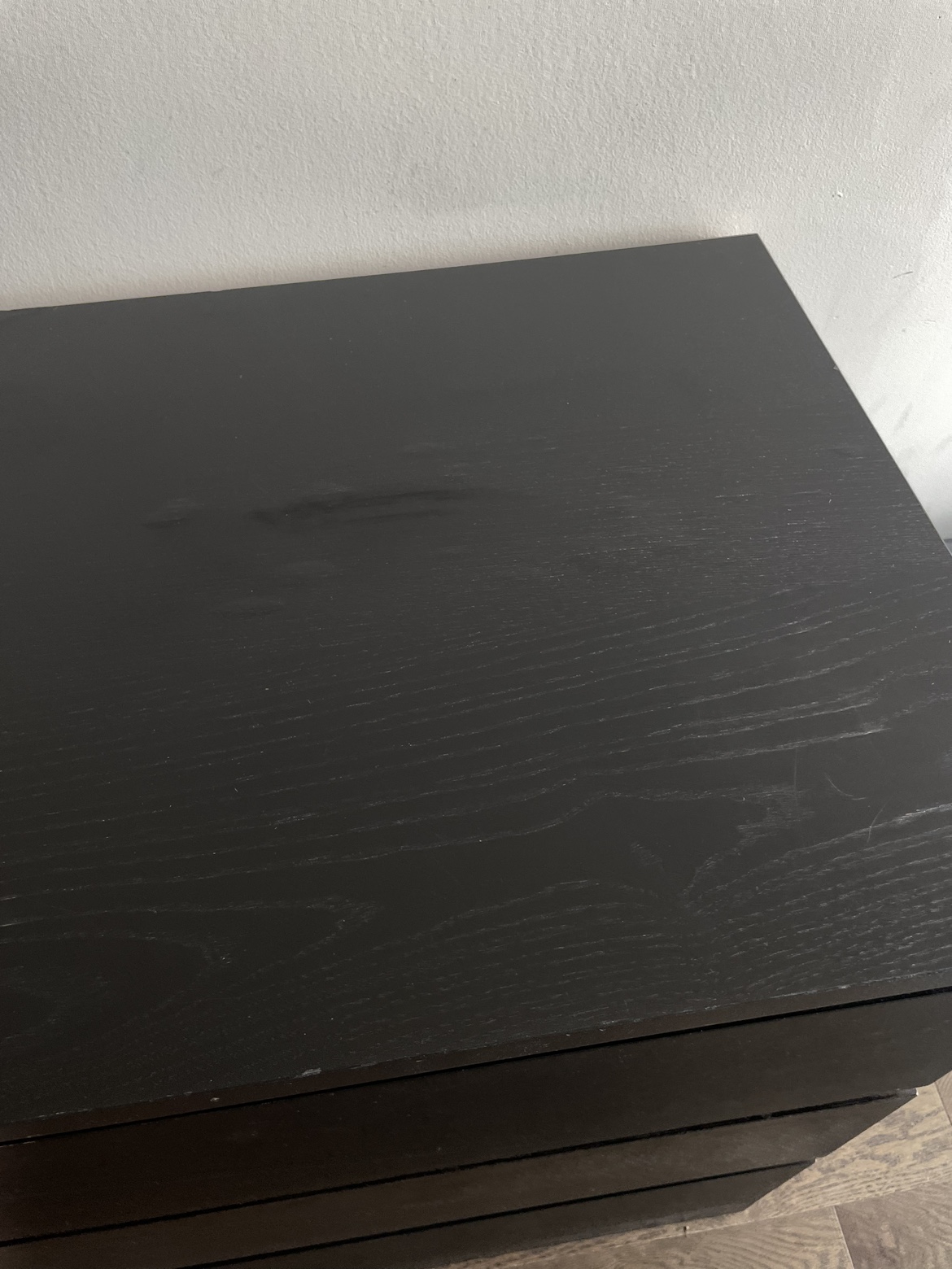 Black Ikea Malm 6 Drawer Dresser $80 - photo 3