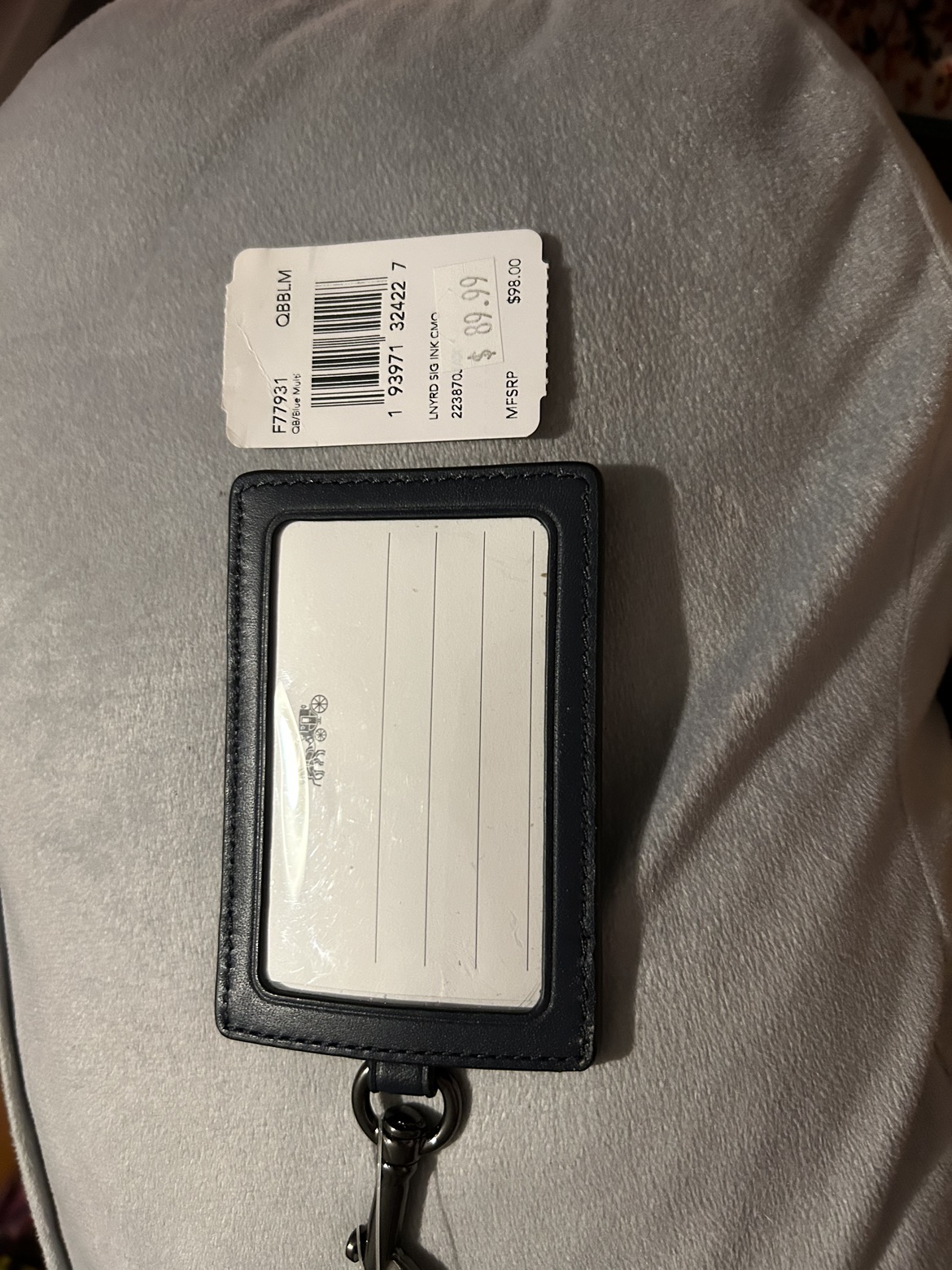 Coach lanyard brand new image indicator(4)