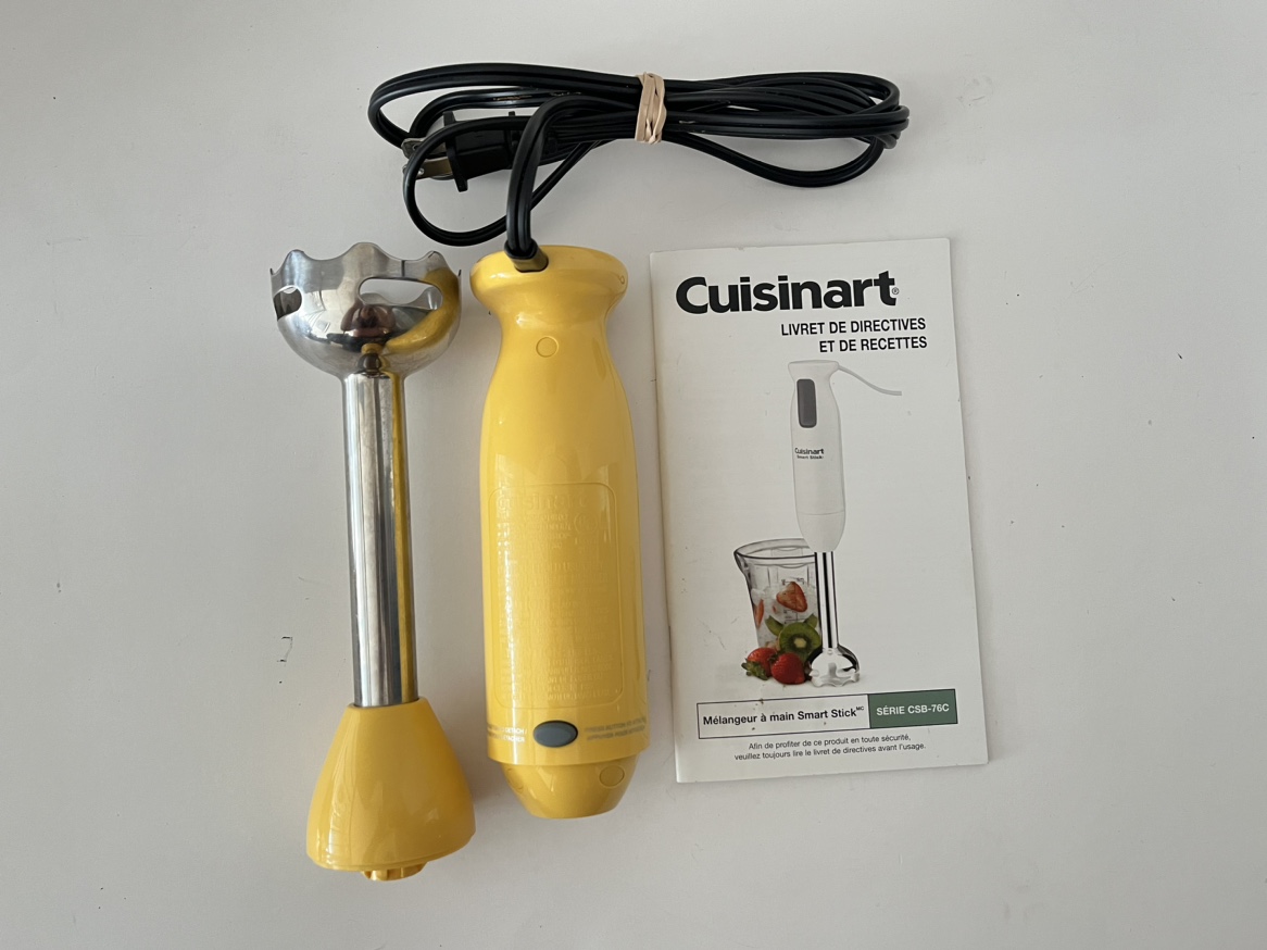 🥄 Cuisinart Smart Stick Hand Blender 🥄