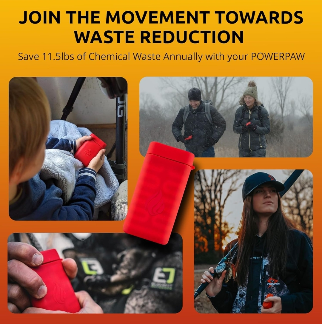 Rechargeable Hand Warmer IP67 Rated Waterproof Portable image indicator(9)