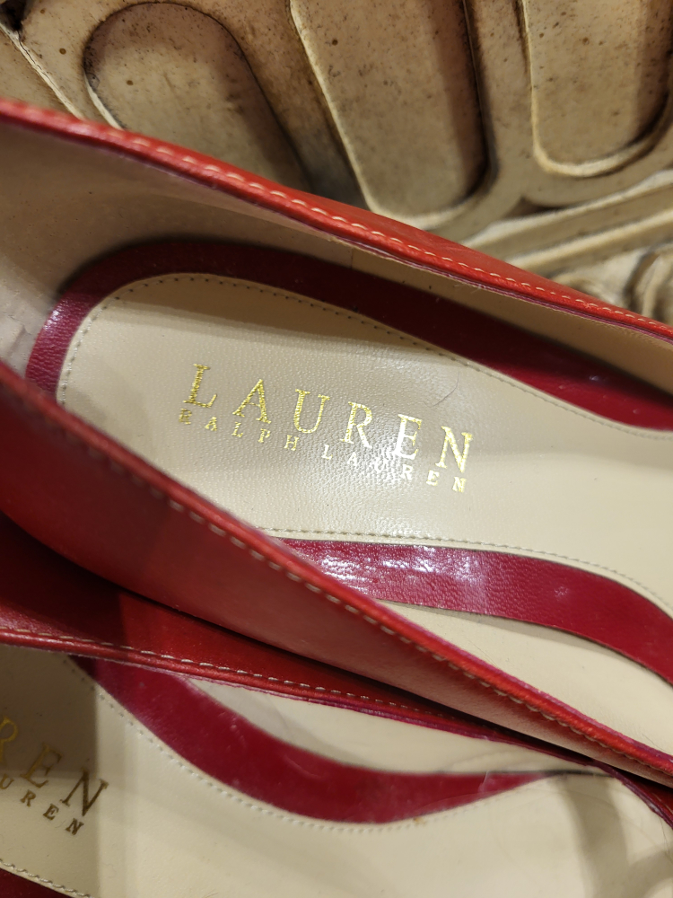 Red  RALPH LAUREN  shoes image indicator(2)