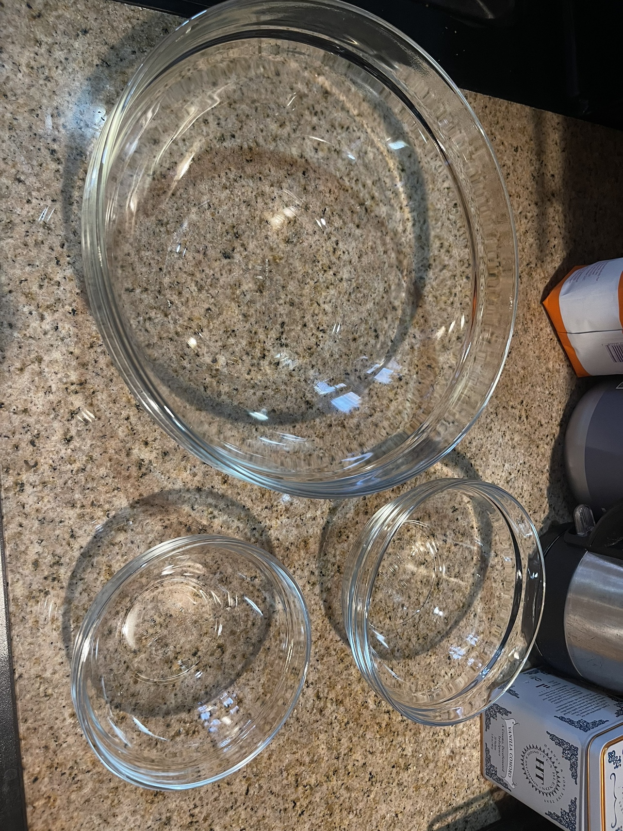 Glass bowls set of 10 (w measure in oz) - photo 4