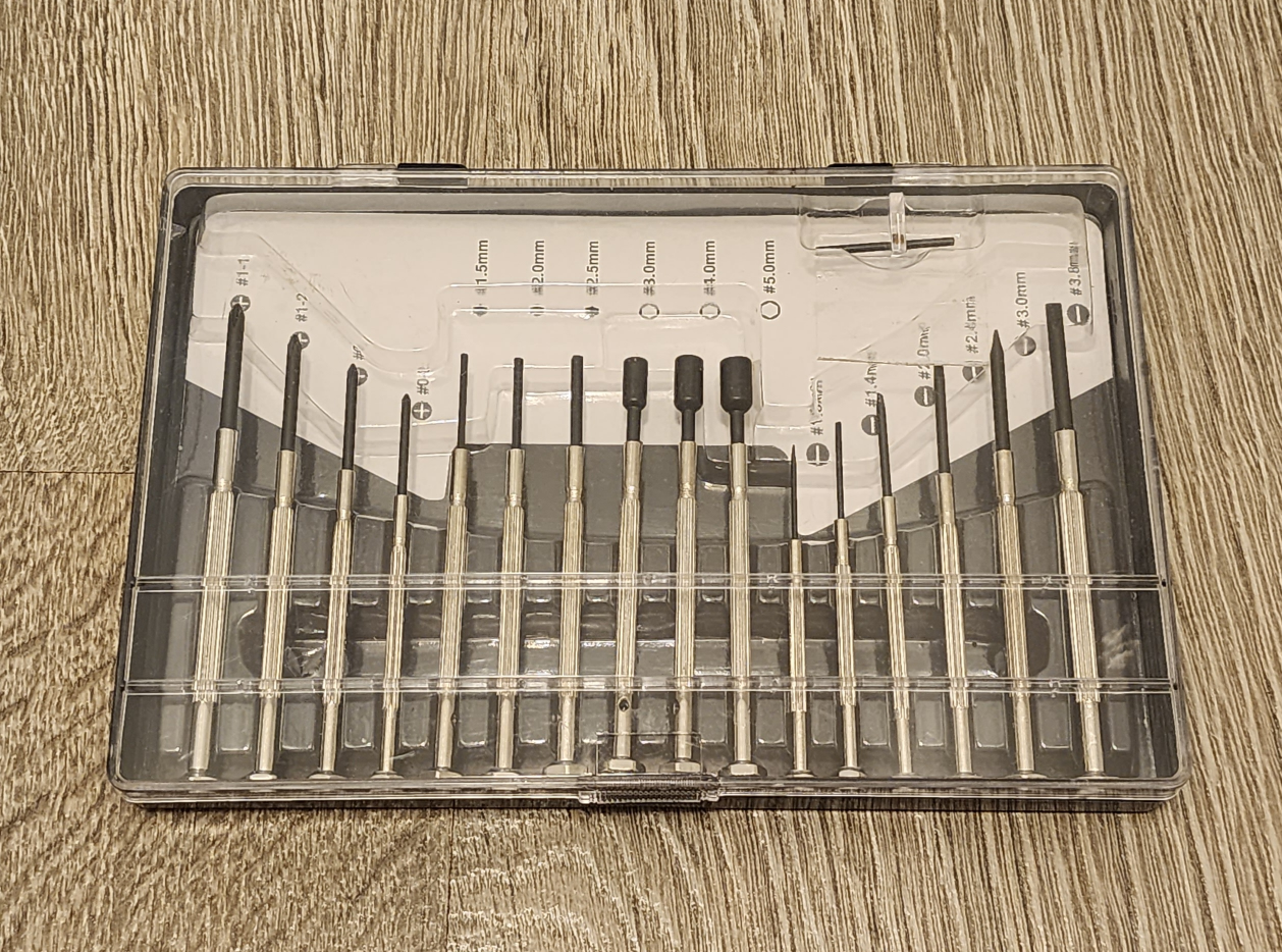 Mini screwdriver set
