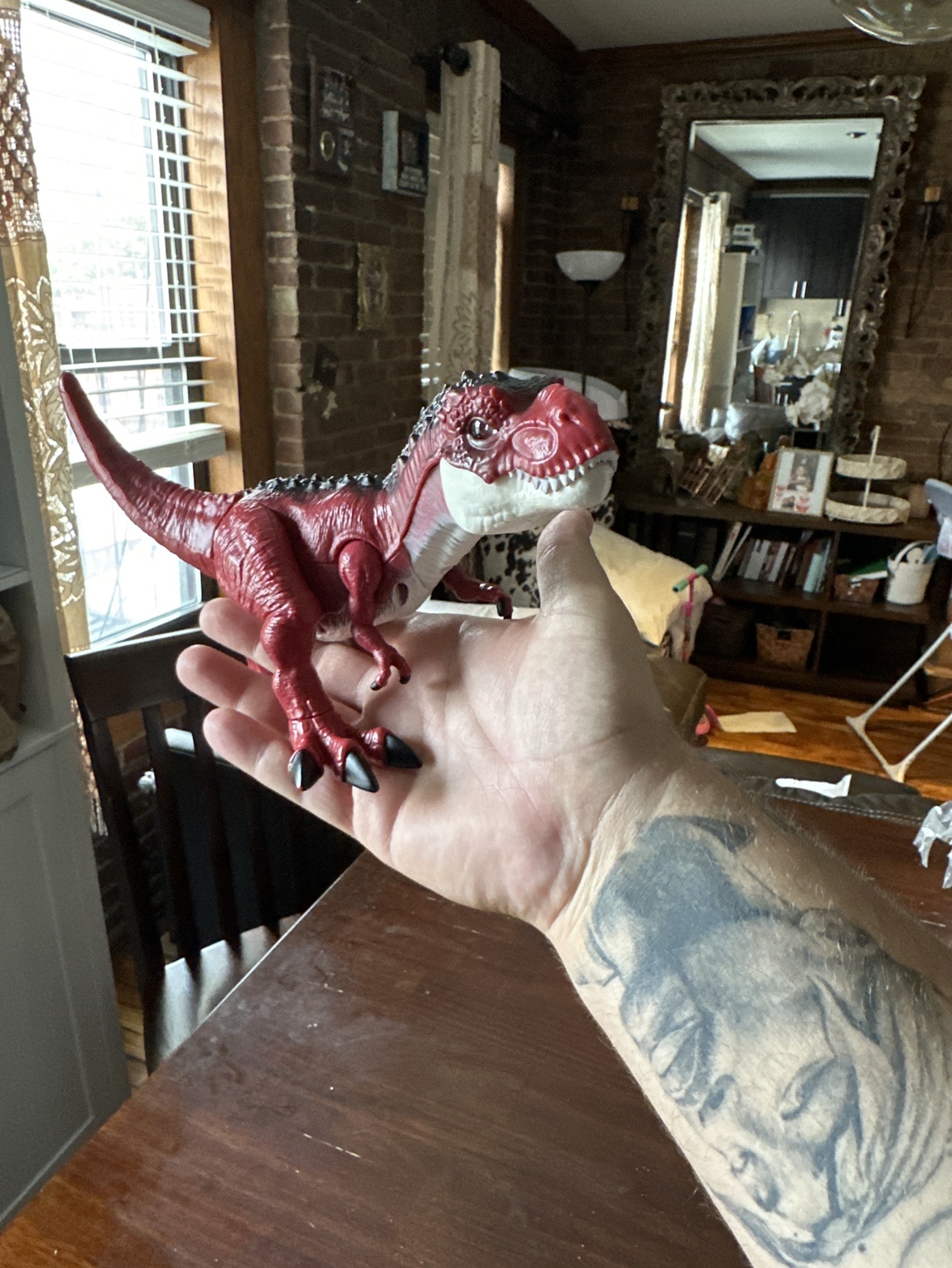 #Freecycle toy dinosaur brand new
