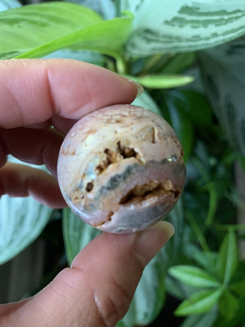 Small rhodochrosite sphere | crystal image indicator(3)