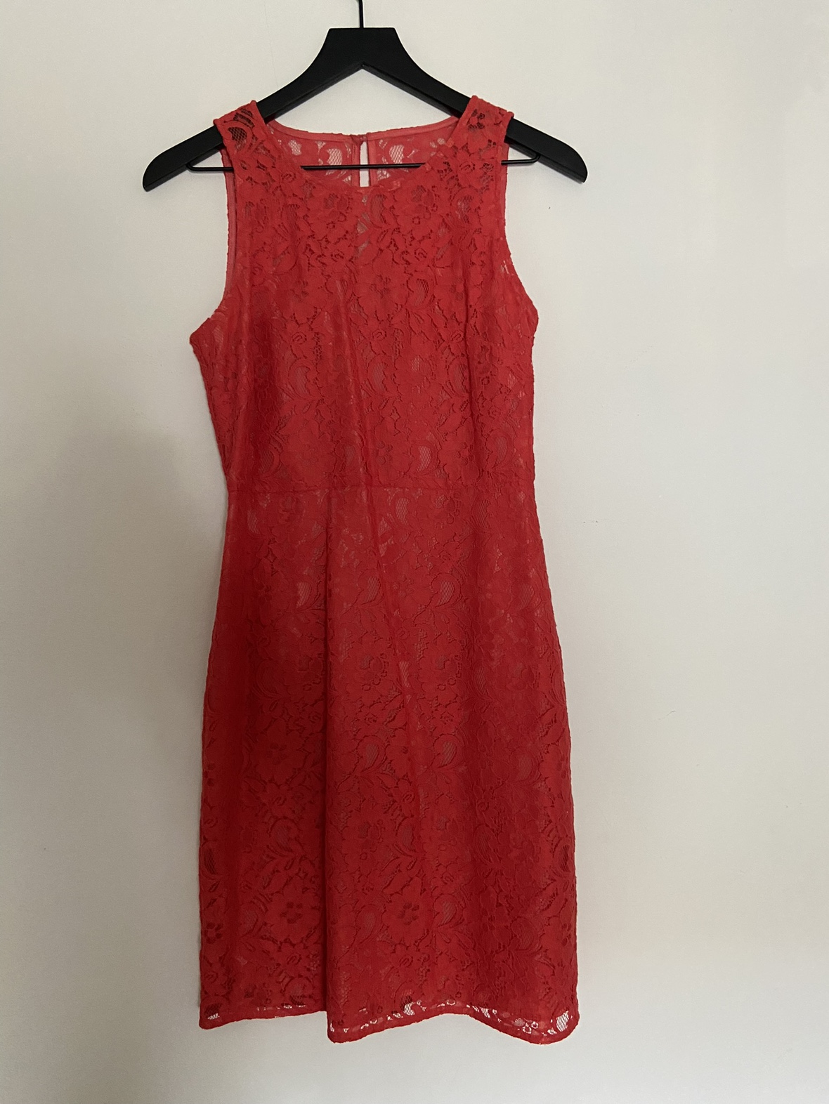 J.Crew lace red dress