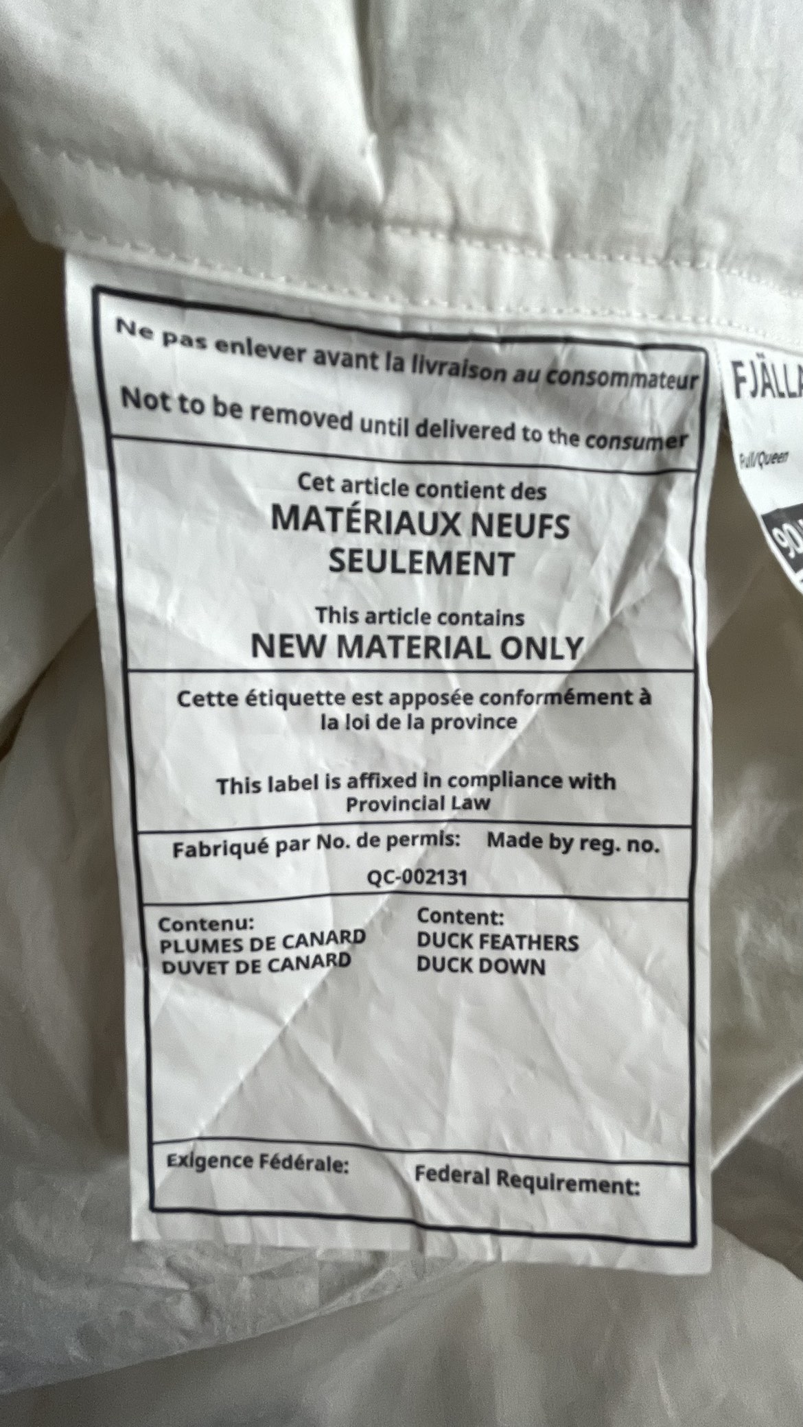 Queen Size Ultra Warm Ikea Duvet - Like New image indicator(2)