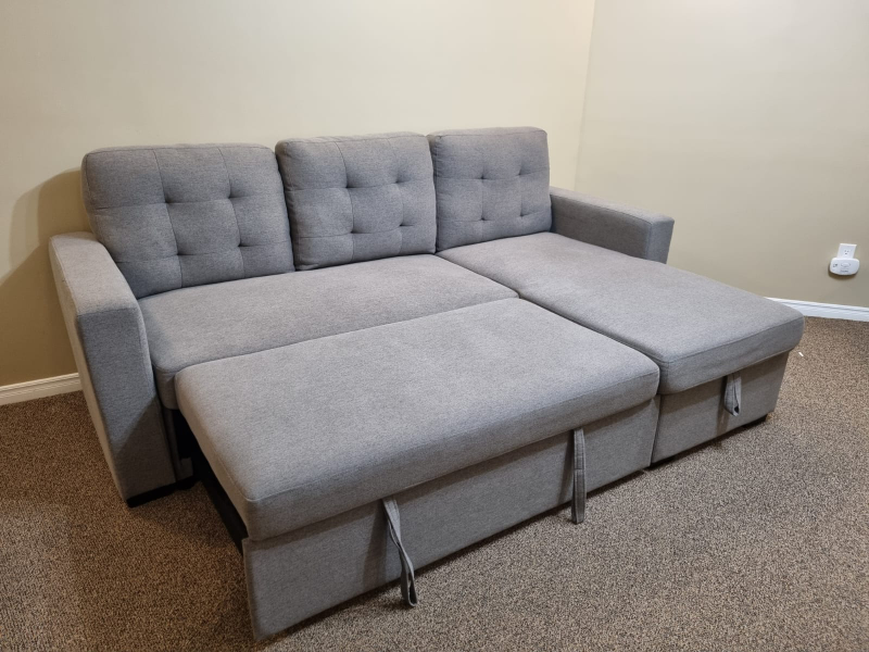 SOFA BED- Dustin Reversible Pop-Up, grey - photo 4