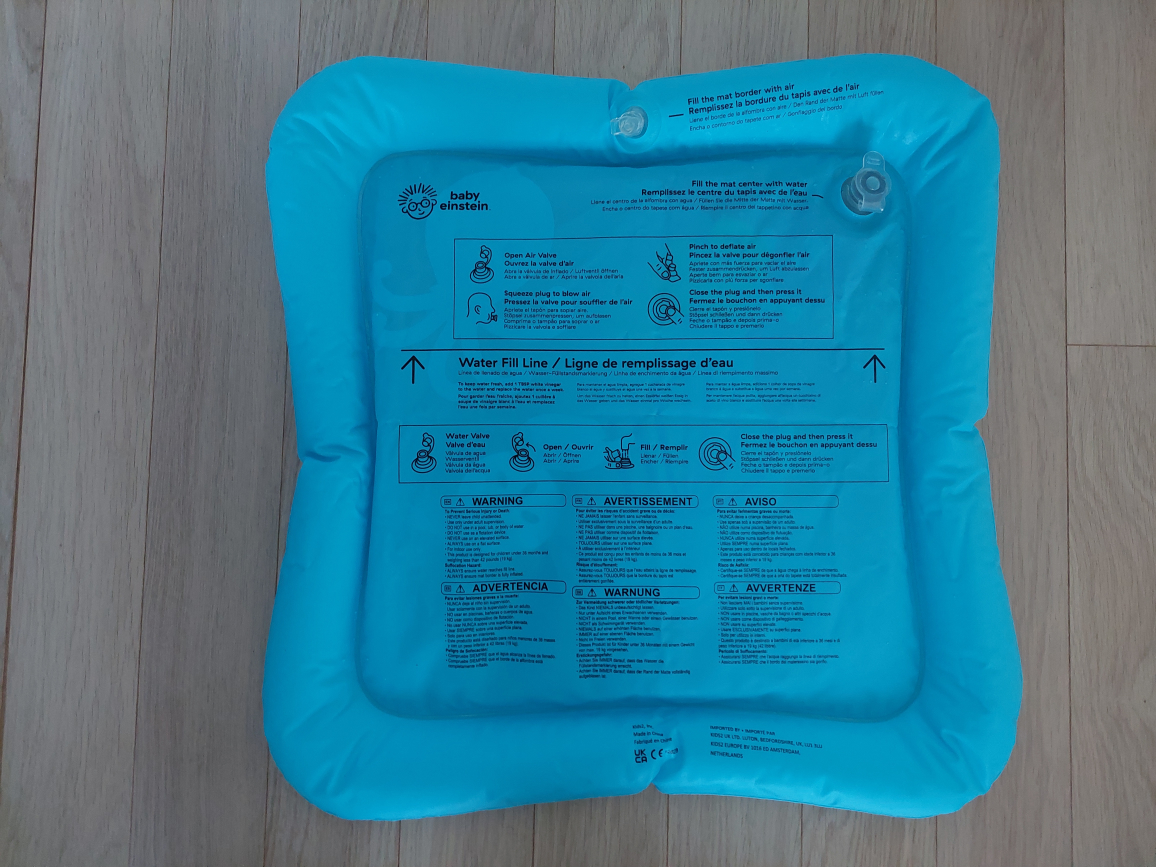 Baby Einstein Ocean Sensory Splash Water Mat image indicator(2)