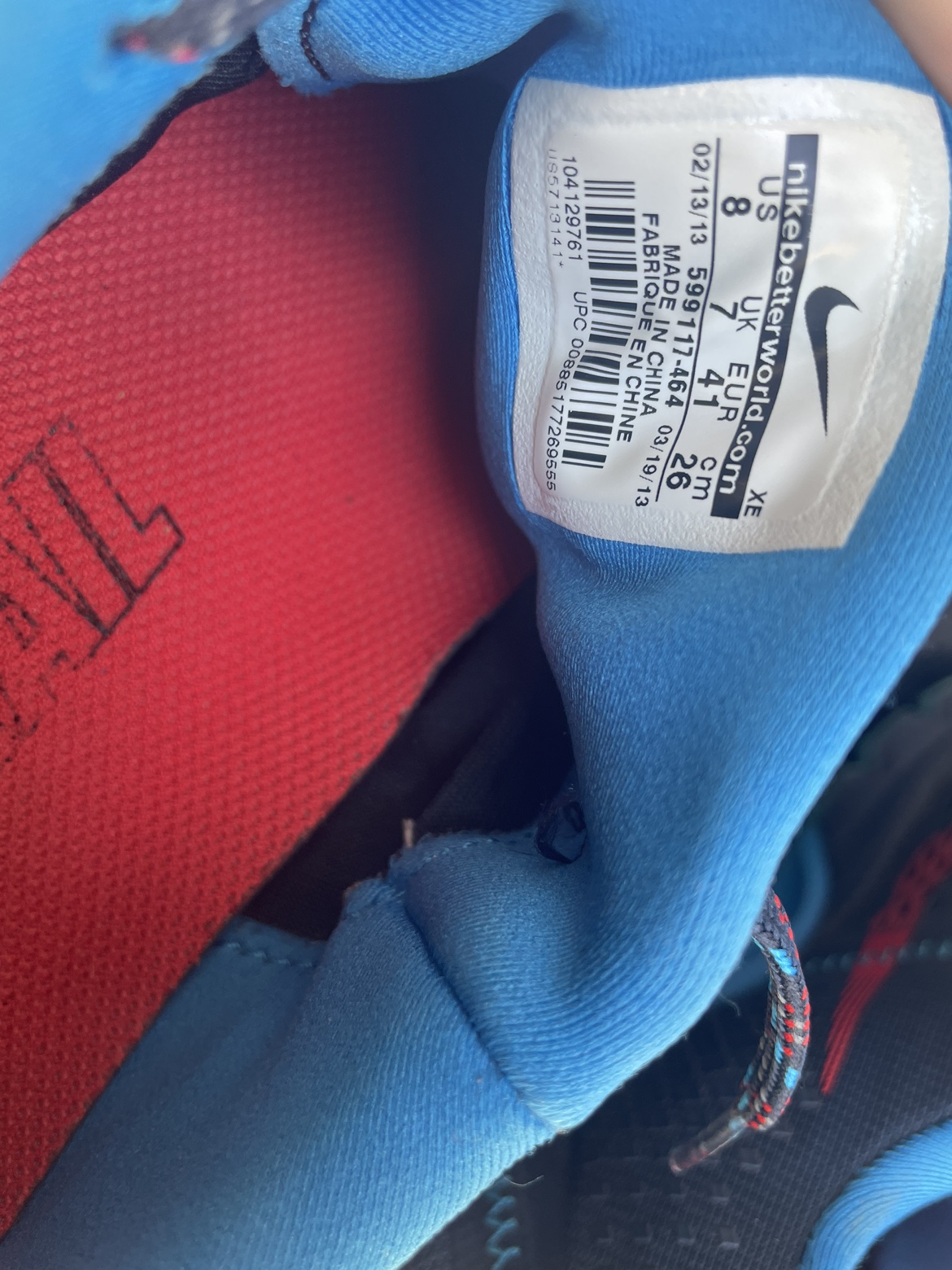 Nike zoom terra kiger men’s size 8 image indicator(5)