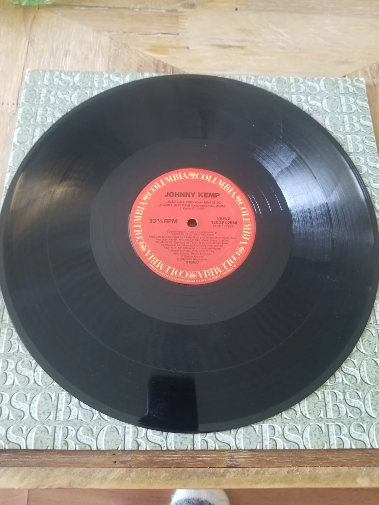 Johnny Kemp "Just Got Paid" 12 Inch Single Vinyl Record VINTAGE - photo 3