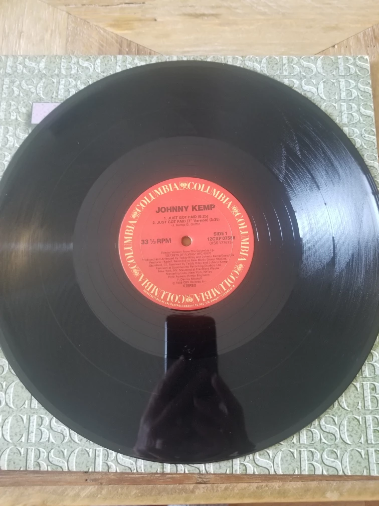 Johnny Kemp "Just Got Paid" 12 Inch Single Vinyl Record VINTAGE - photo 4