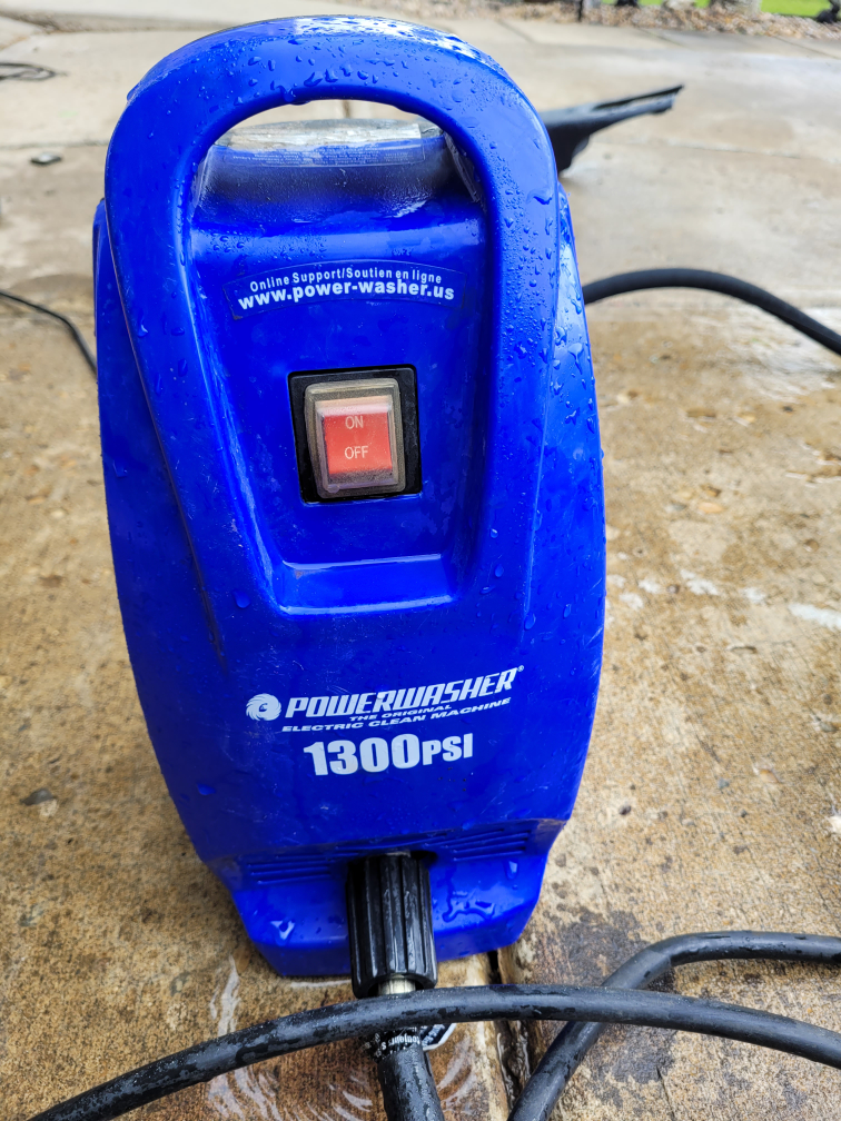 small pressure washer