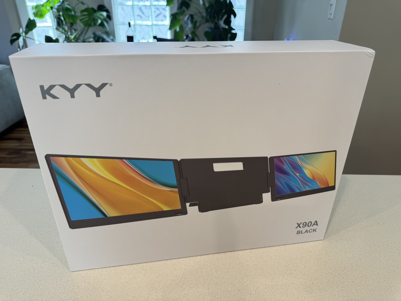 KYY dual monitor for laptop. All metal. BRAND NEW.