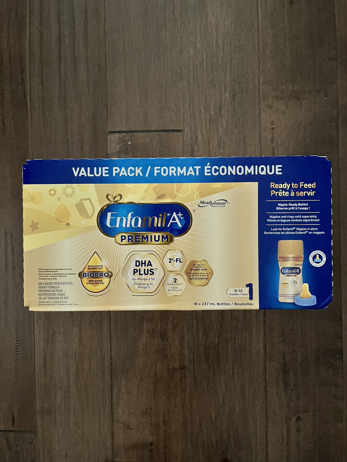 Enfamil a+ premium ready to feed (18 x 237 ml) ⚽️ thumbnail