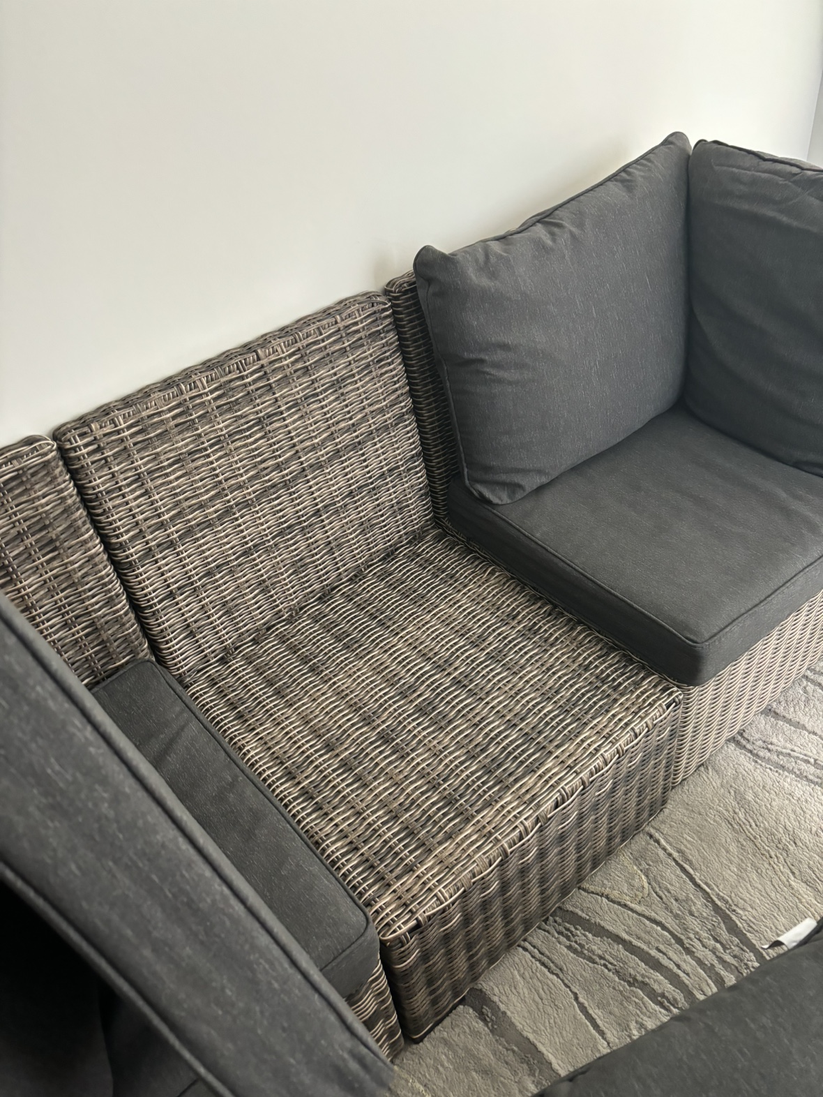 Sectional terrace sofa - photo 4