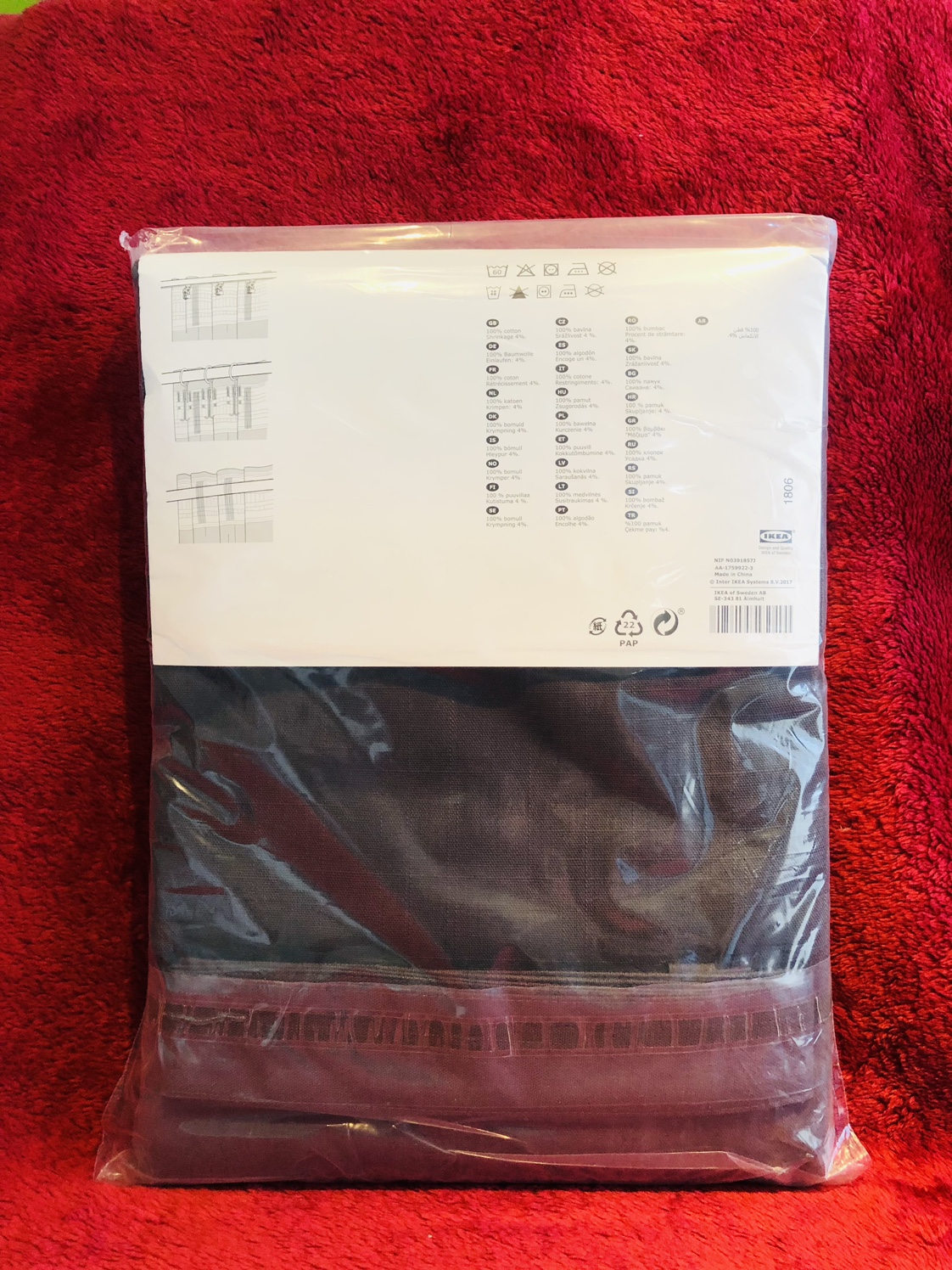 👀NEW IKEA RITVA     CURTAINS (Set 2) - photo 3