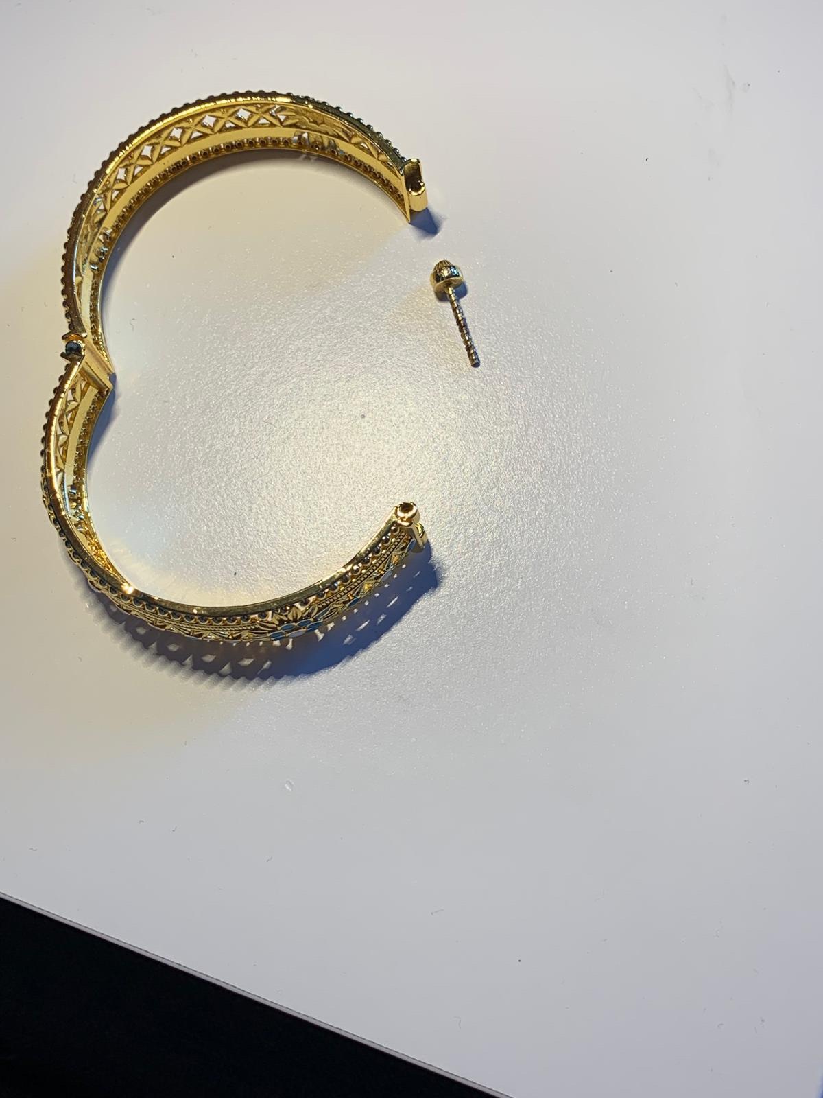 Gold and blue bangle image indicator(6)
