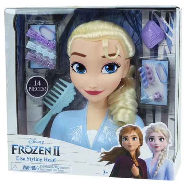 Frozen Elsa doll head/toy blow dryer - photo 2