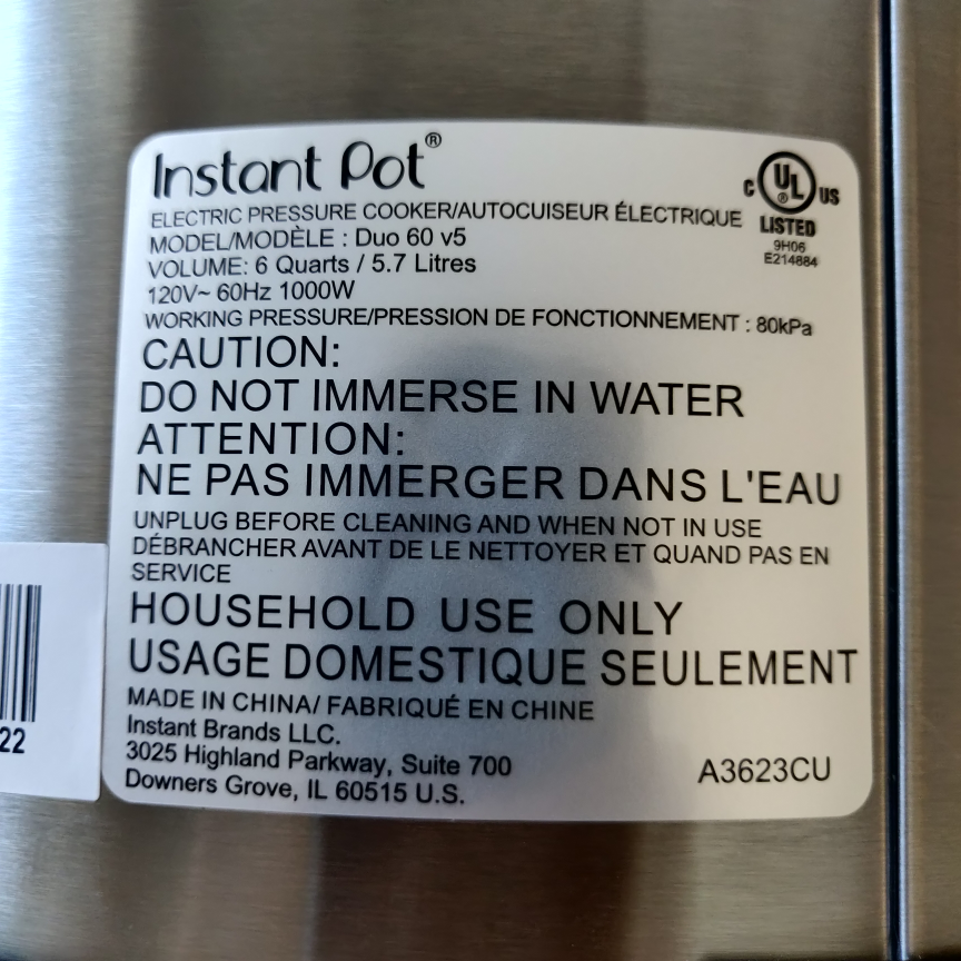 Instant Pot DUO 6 Quarts - photo 5