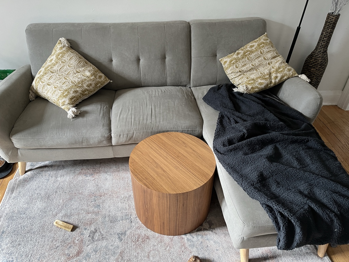 Structube Sectional Couch - Fany